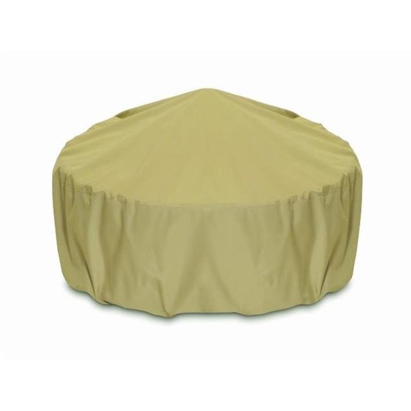 Two Dogs Designs Two Dogs Designs 36 in. Fire Pit Cover - Khaki 2D-FP36005